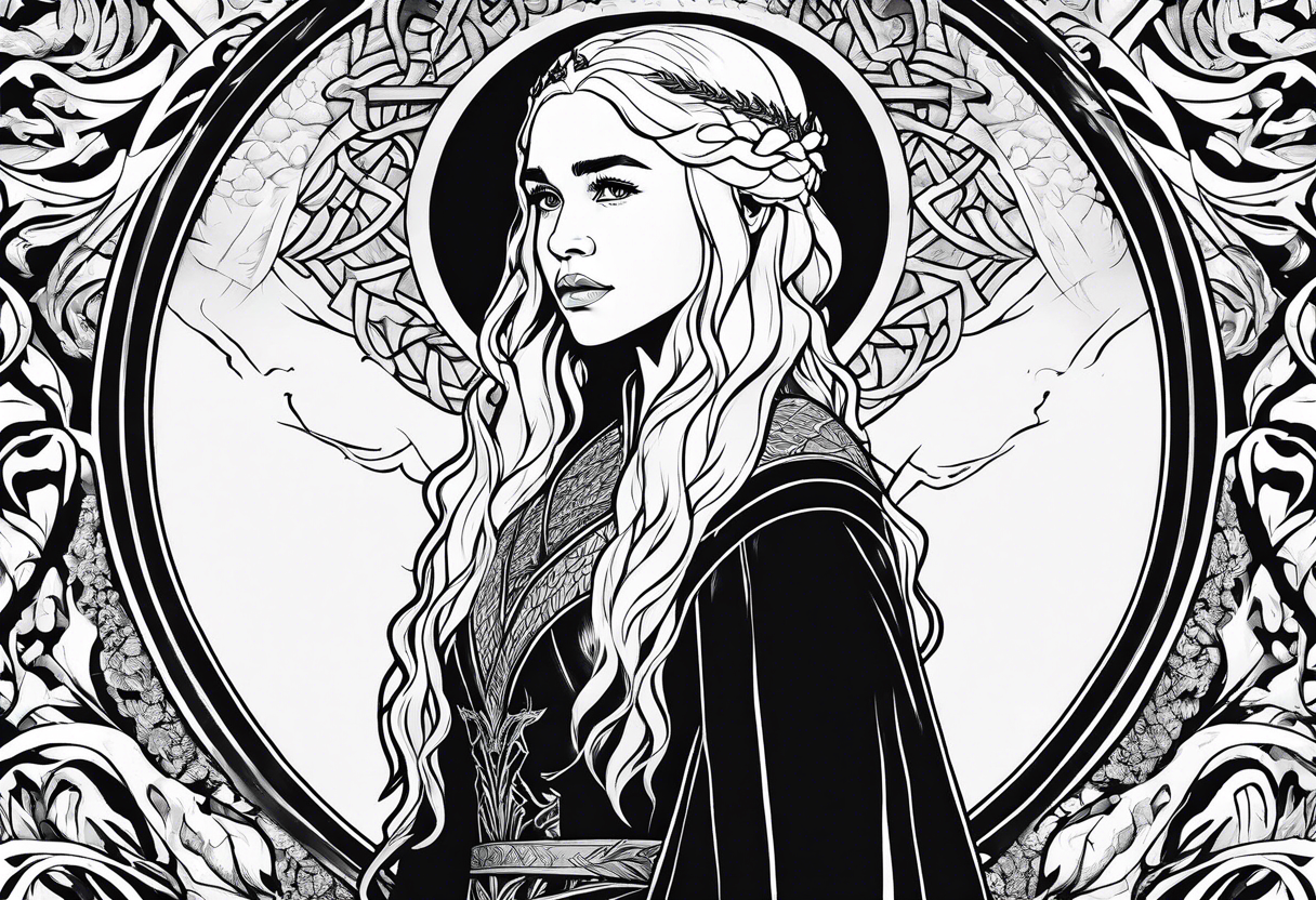 game of thrones daenerys o that the whole figure can be seen tattoo idea