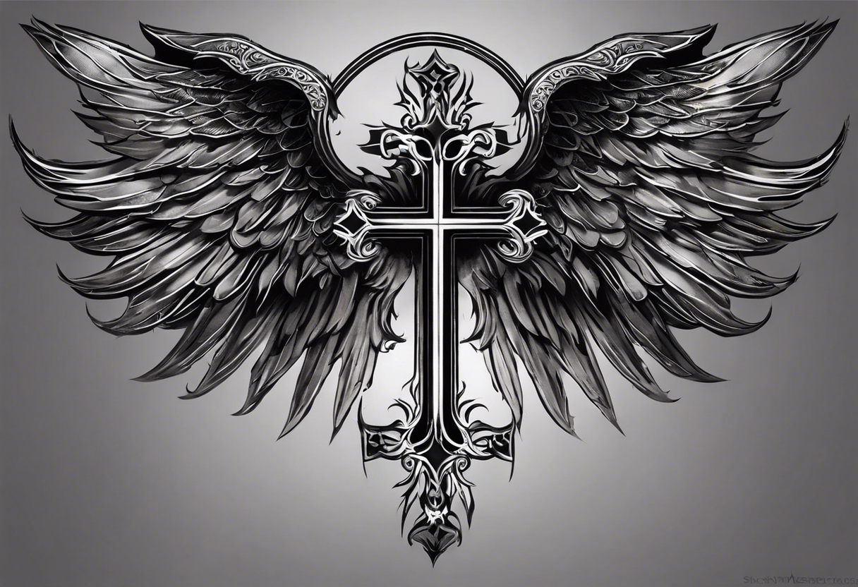 Religious Tattoo Design for a Company by Laura | Design #1038596