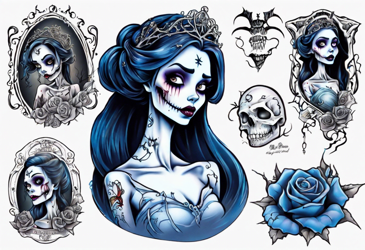 Emily corpse bride tattoo idea