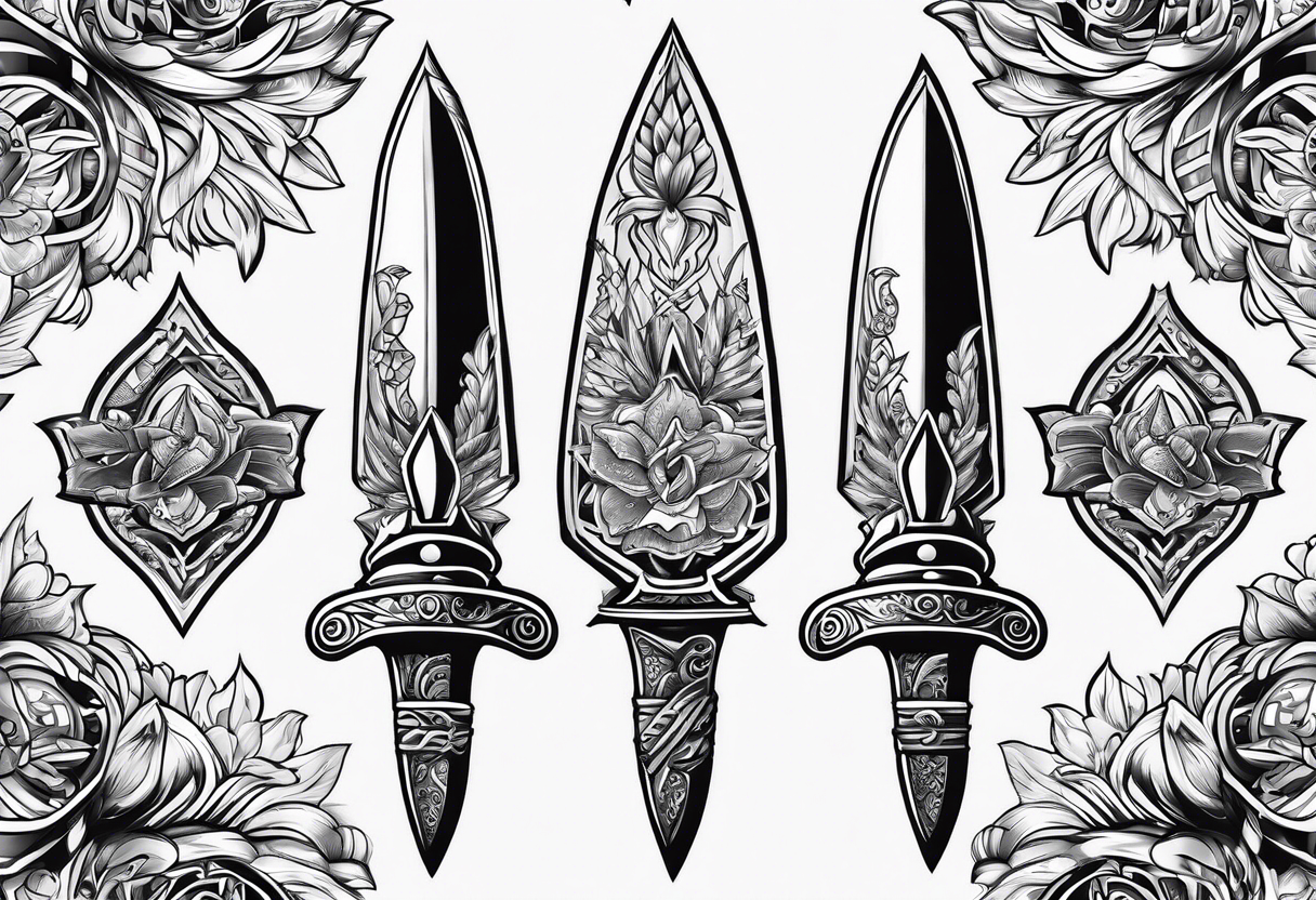 Kunai tattoo idea