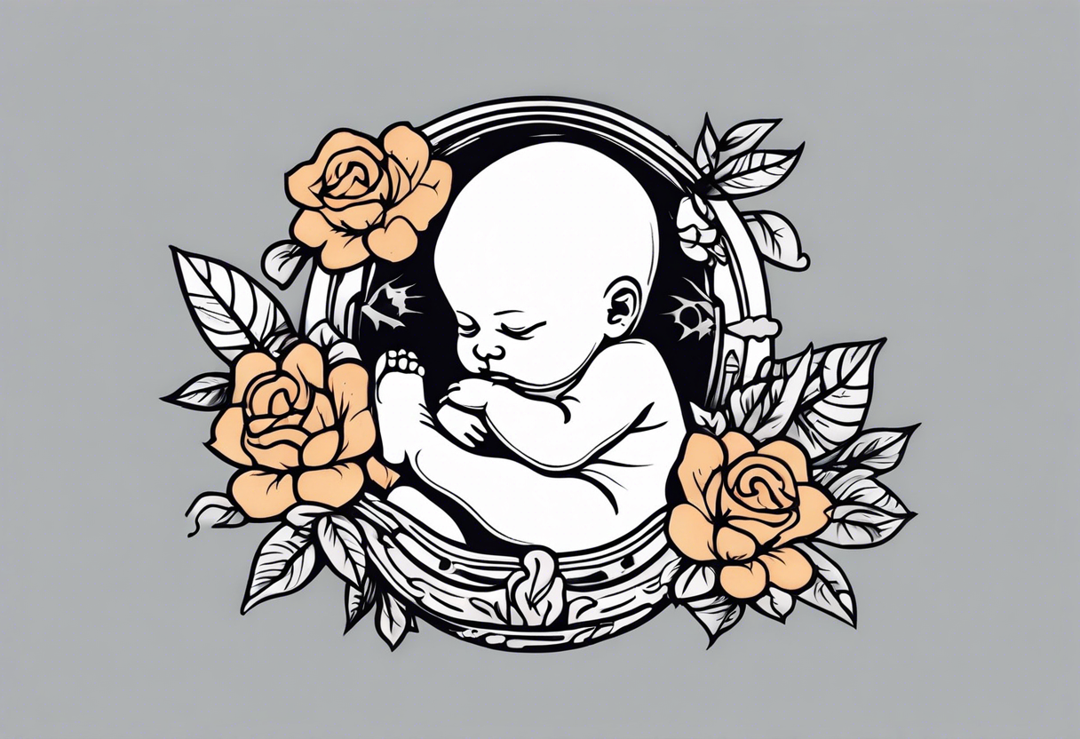 dead baby tattoo idea