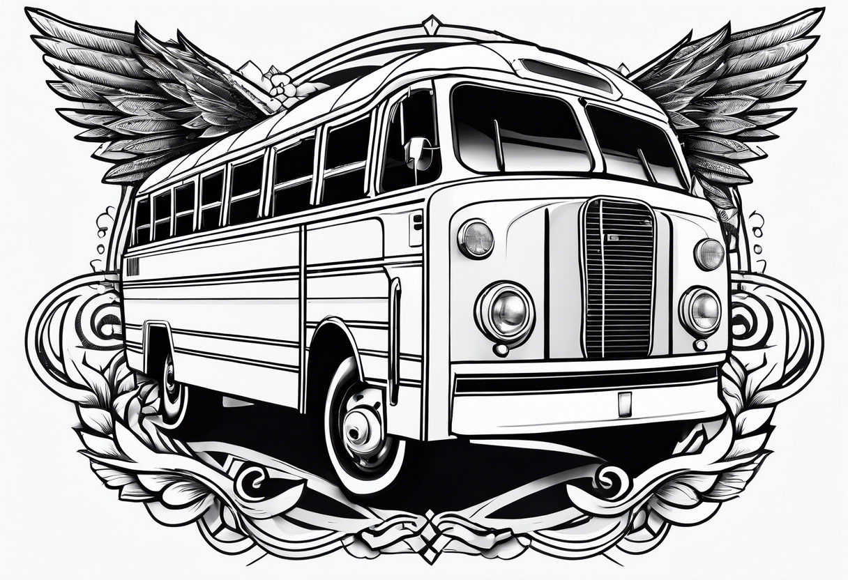 VW Camper Sleeve Tattoo by thelittlebocreep on DeviantArt