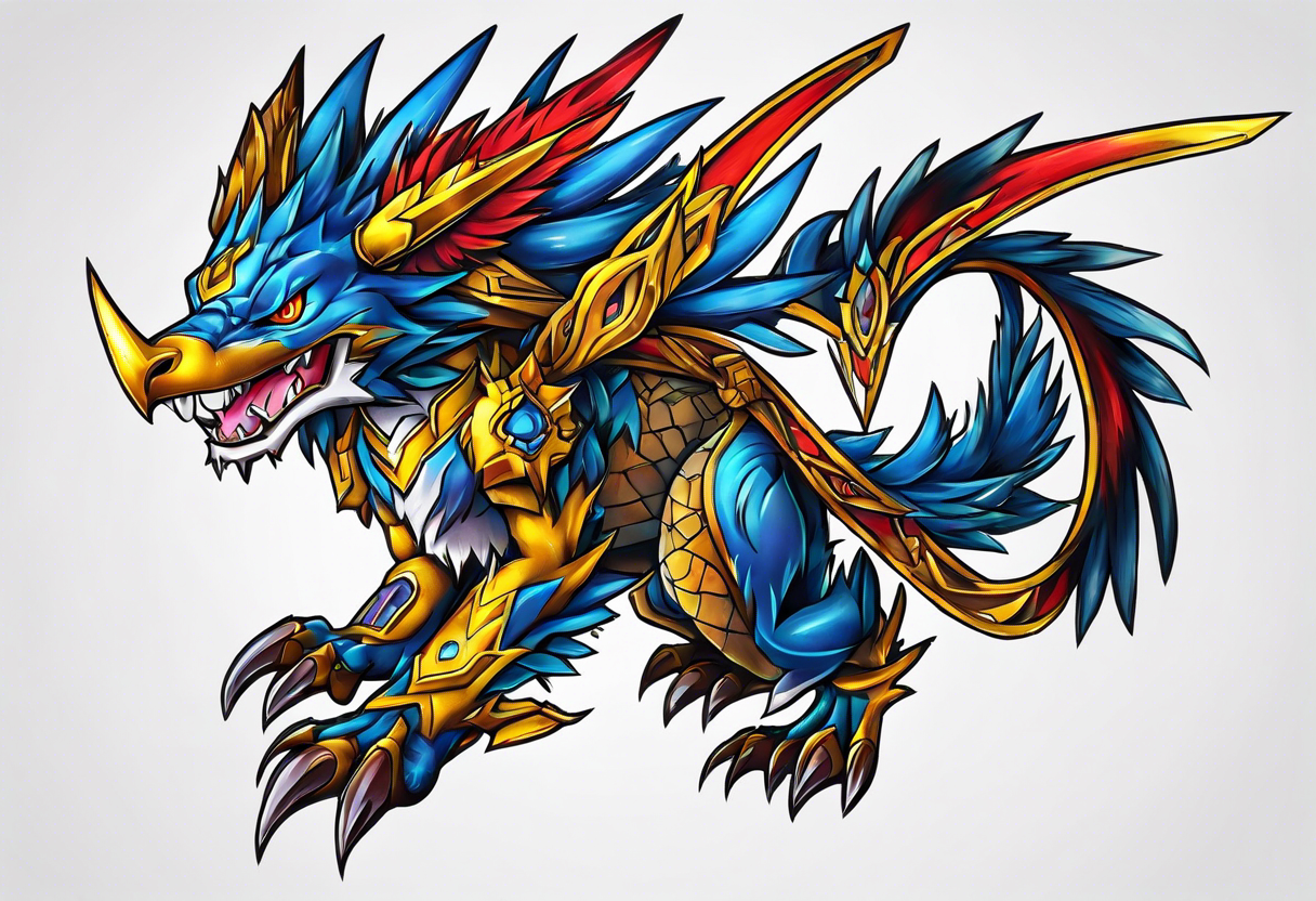 digimon tattoo idea