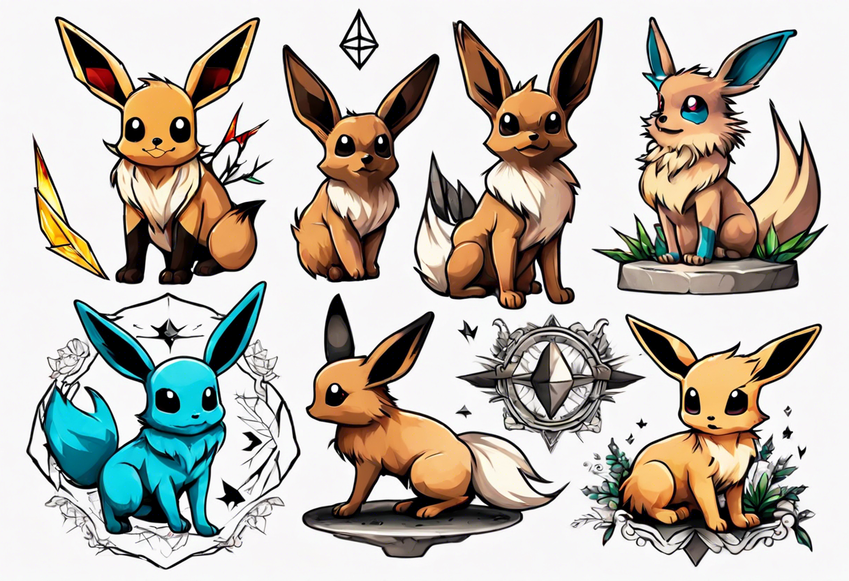 eevee tattoo idea