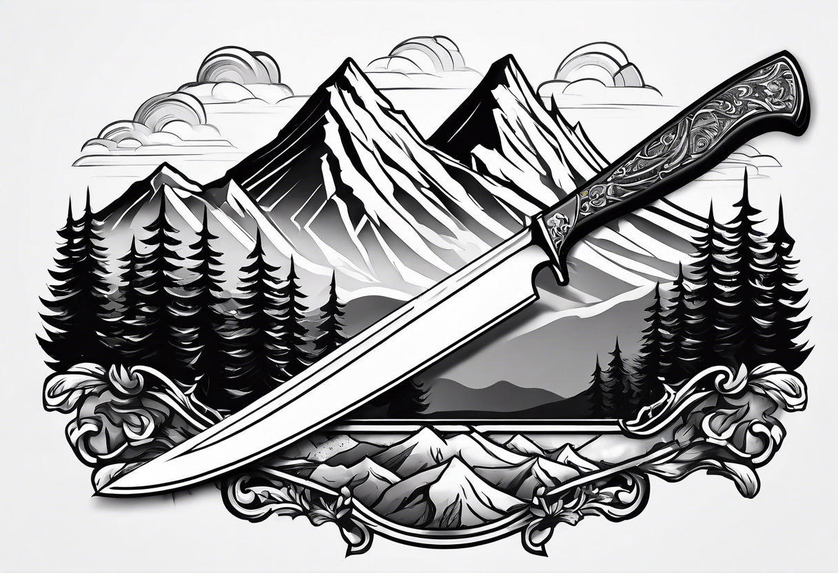 Tattoodo | Knife tattoo, Tattoos for guys, Picture tattoos