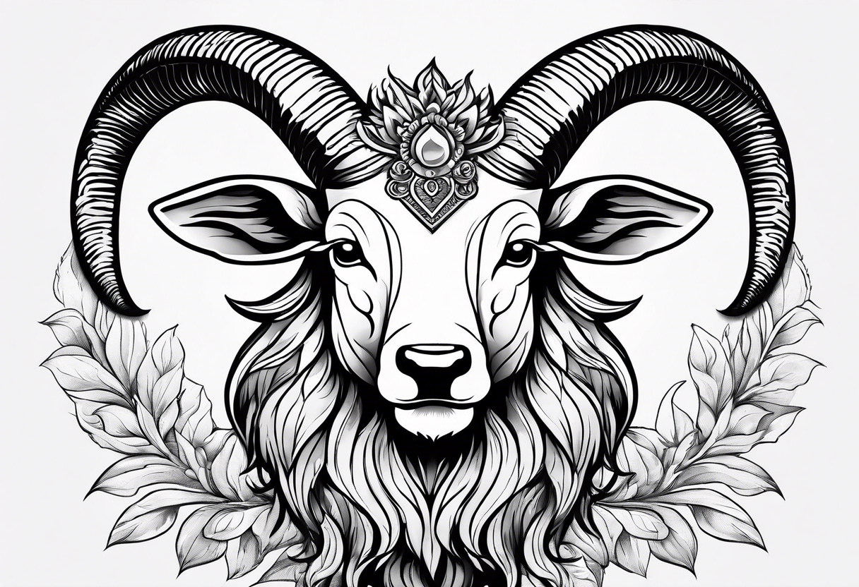 Fire Aries tattoo tattoo idea