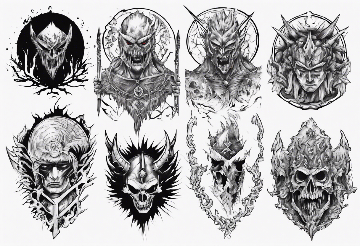 Berserk brand of sacrifice tattoo idea