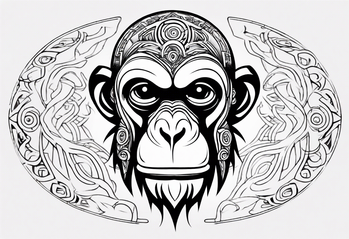 Orangutan Tattoo | Monkey tattoos, Skeleton hand tattoo, Tattoos