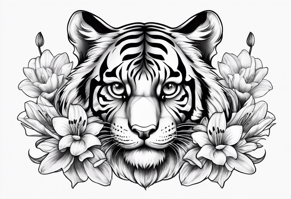 Small tiger tattoo | Sleeve tattoos, Tiger tattoo sleeve, Tiger tattoo