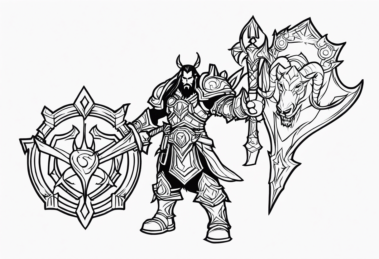 Warcraft 3 tattoo idea