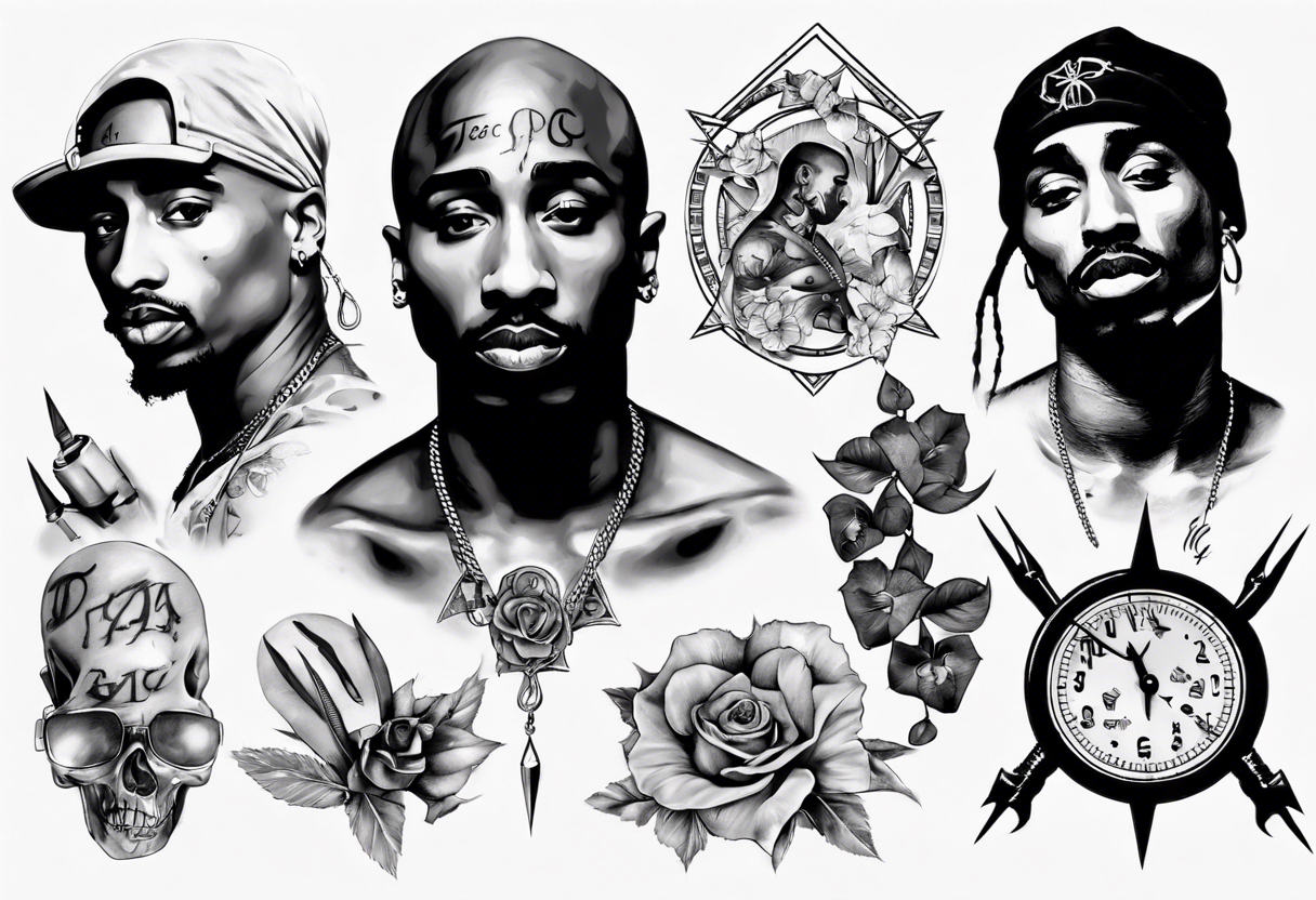 tupac tattoo idea