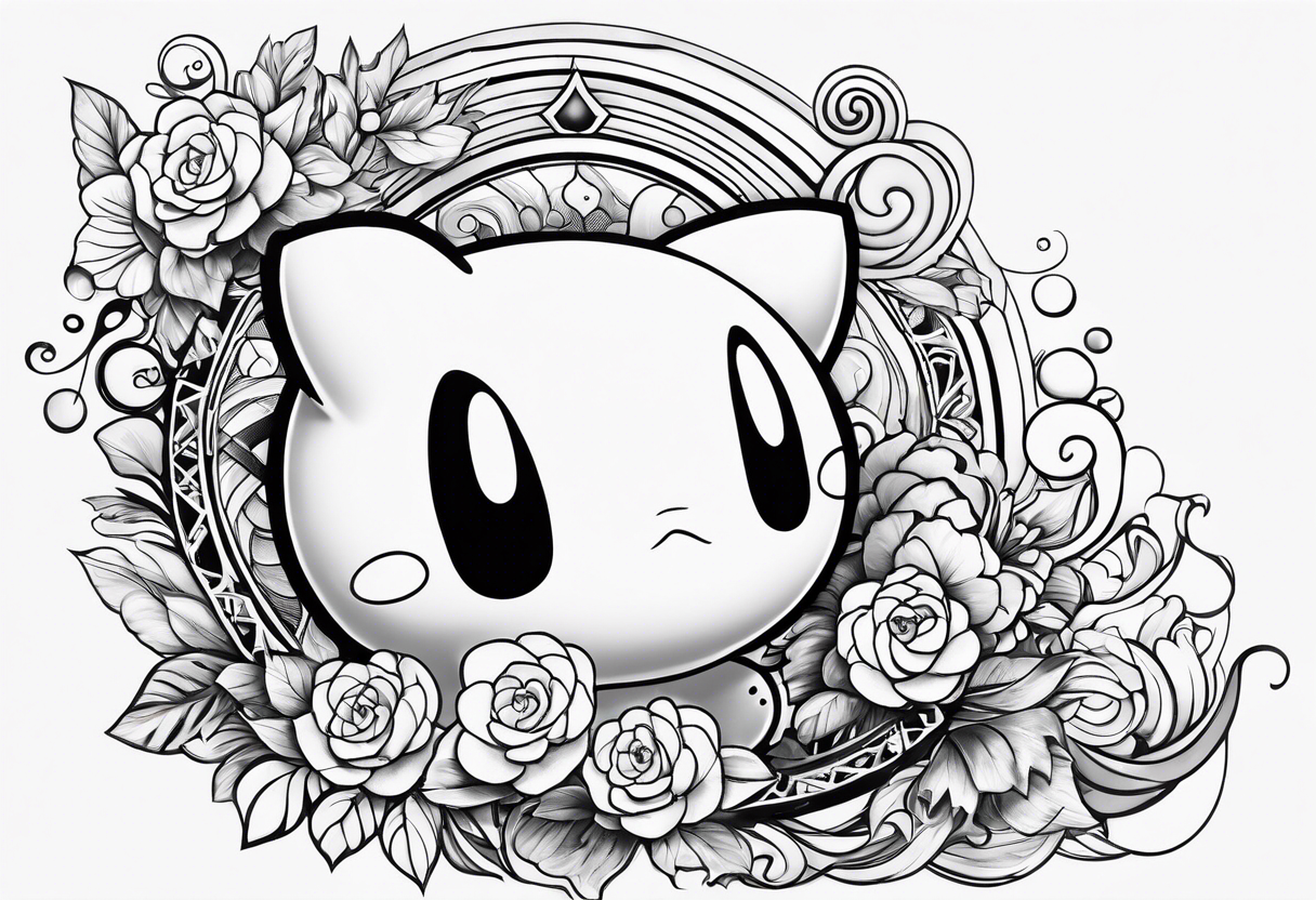 Kirby from Nintendo tattoo idea