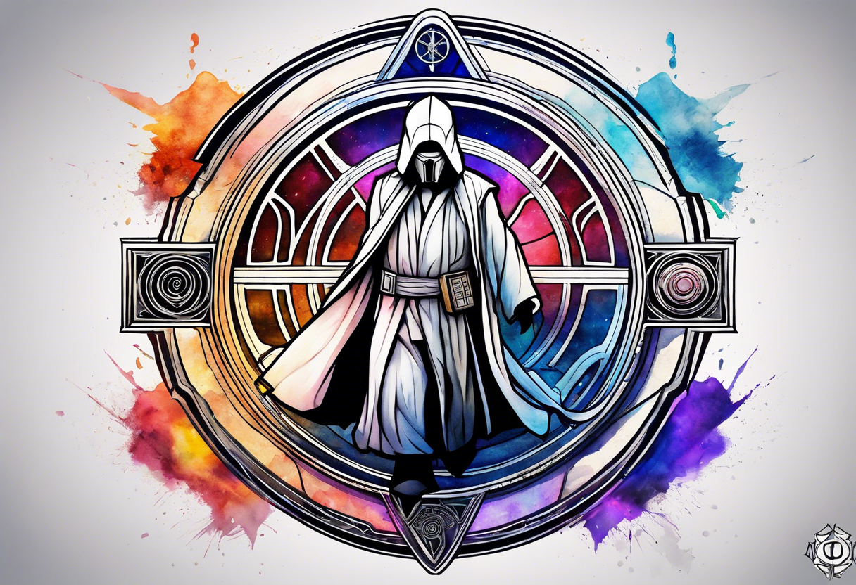 Jedi order symbol with doctor who tattoo idea