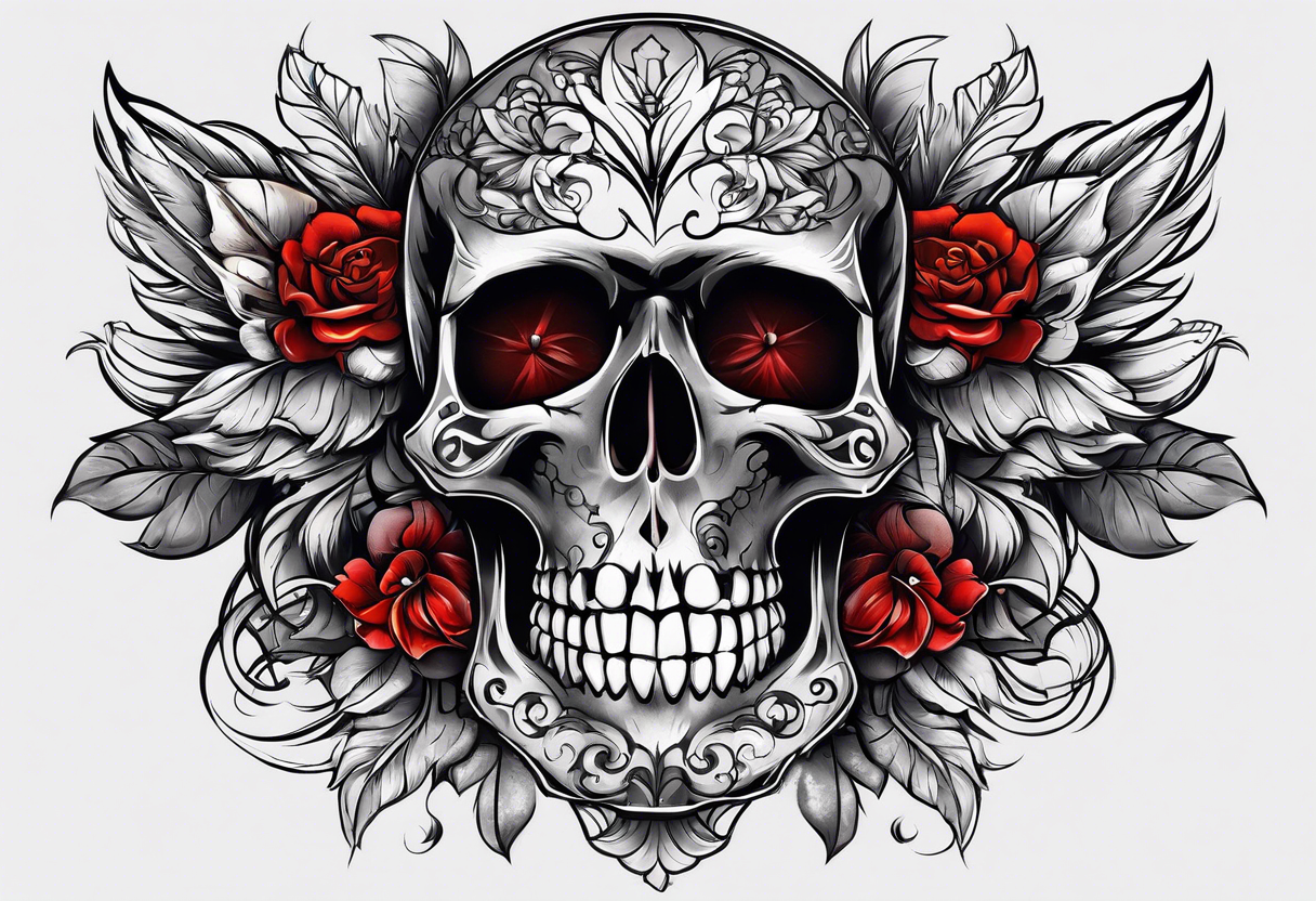 Skulls tattoo idea