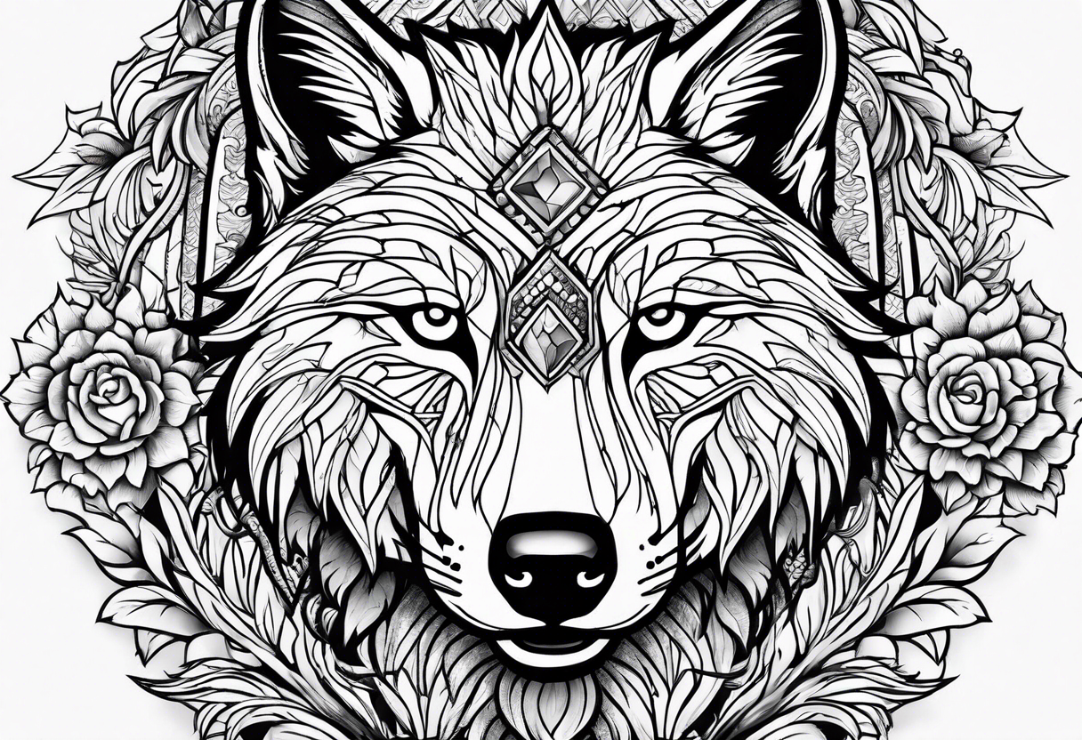 Fierce Wolfe tattoo idea