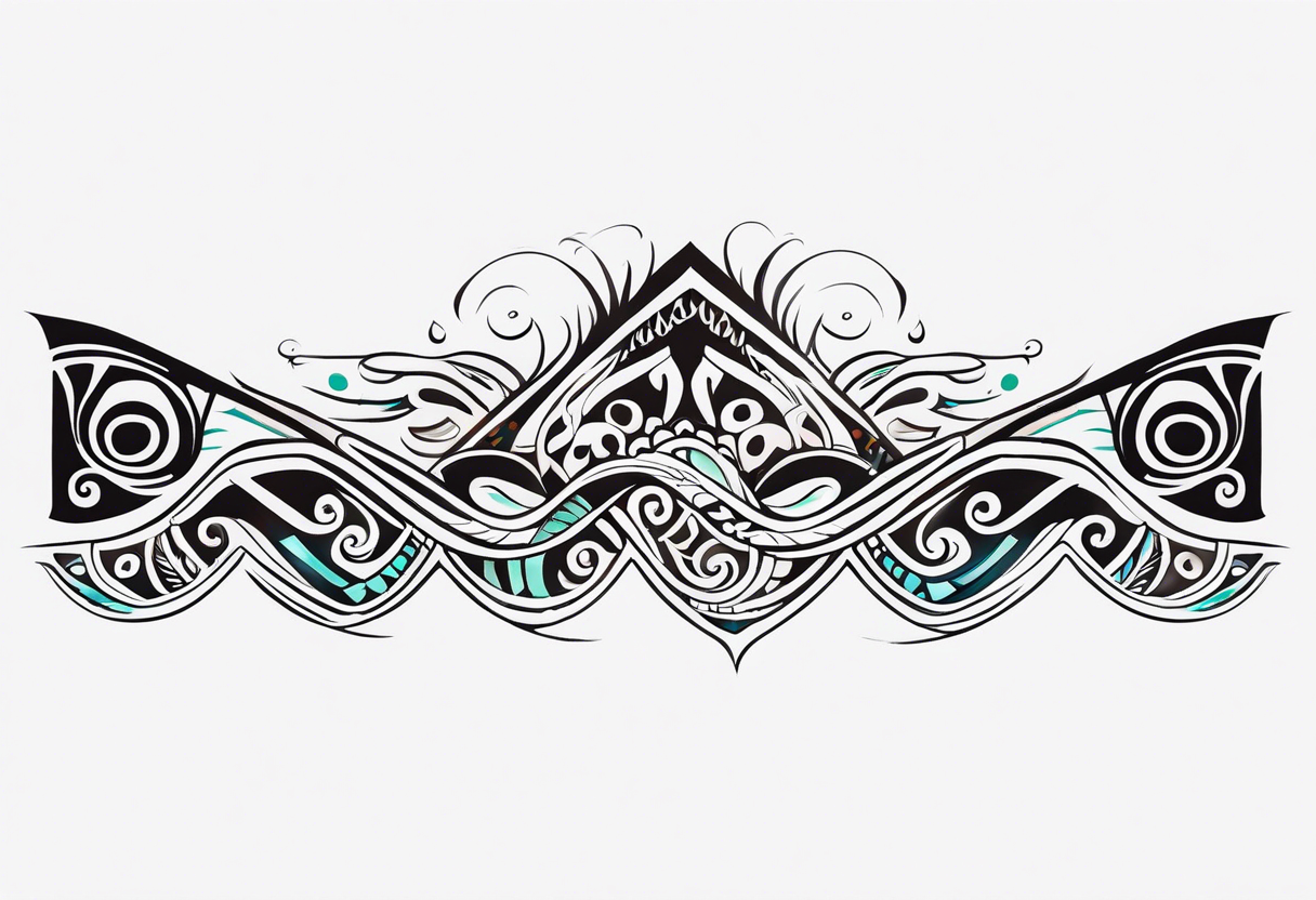 maori tribal  spine tattoo tattoo idea