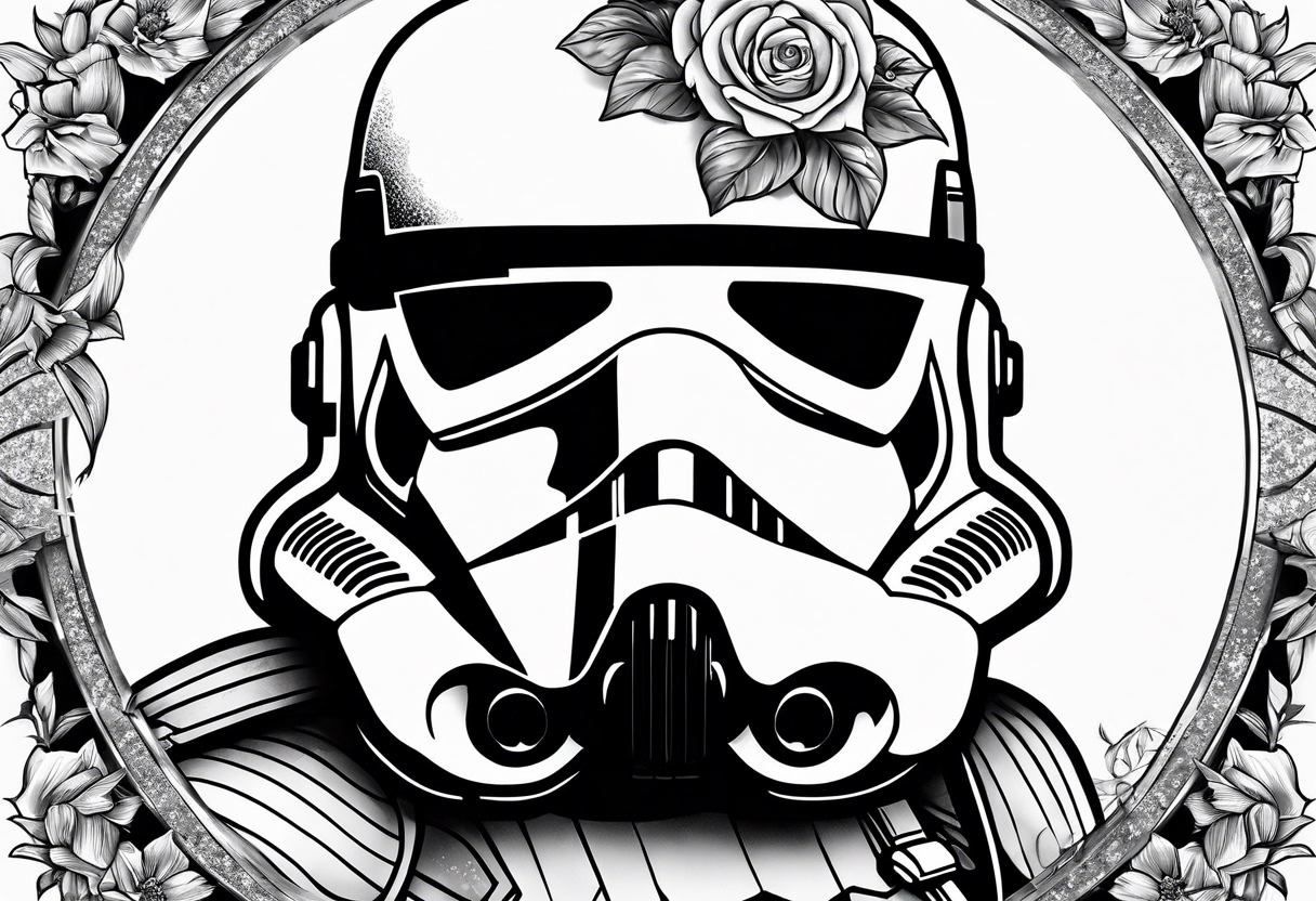 Registered nurse storm trooper tattoo idea