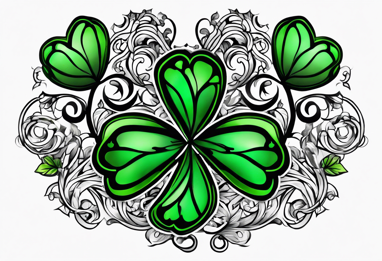 Lil Shamrock Tattoo by NikkiFirestarter on DeviantArt