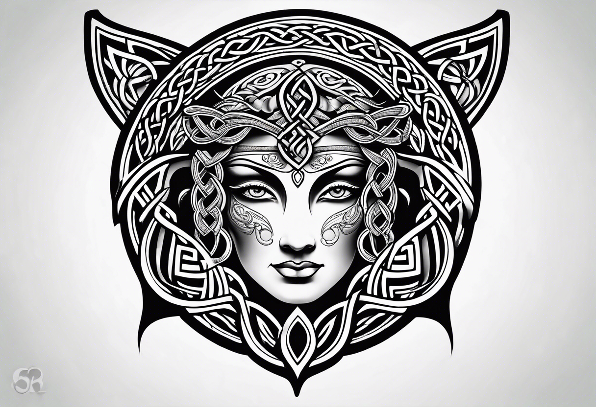 Celtic symbol for mother tattoo idea