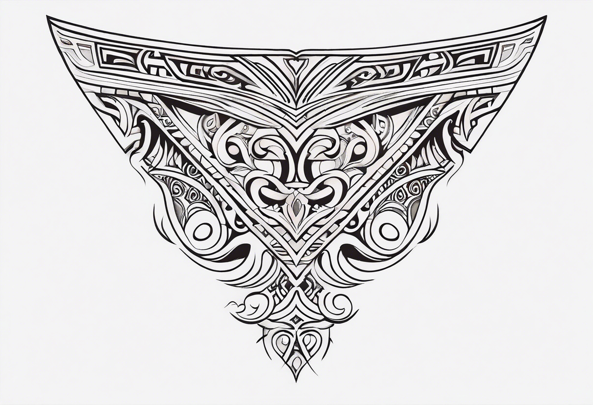 maori neck design tattoo tattoo idea