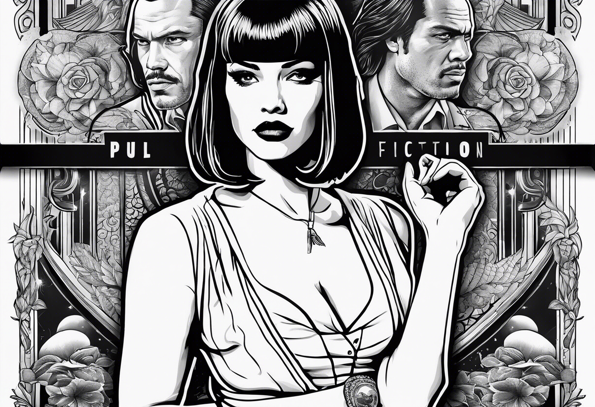 pulp fiction tattoo idea