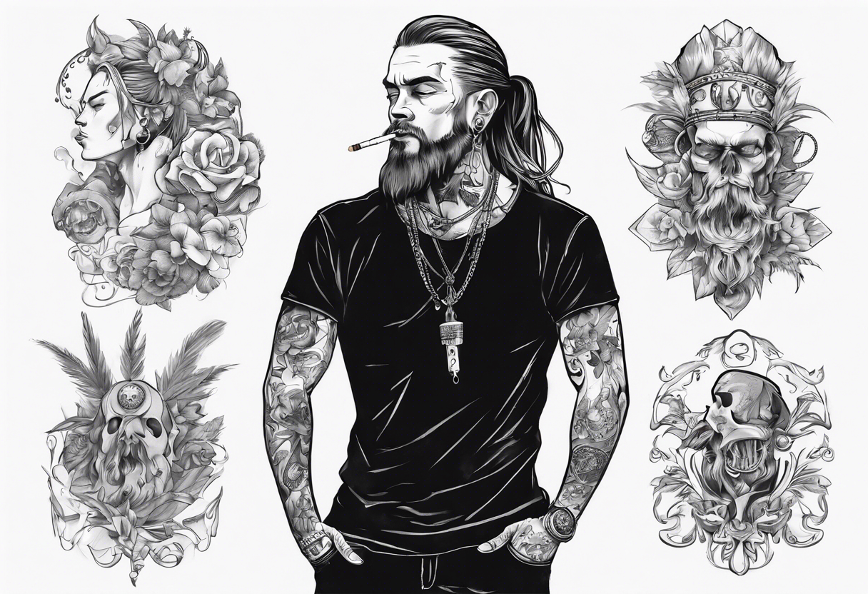 Beard and Tattoos