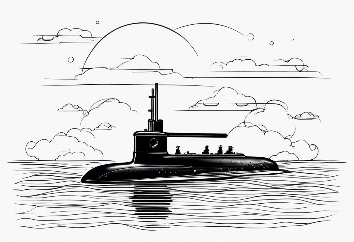 submarine tattoo idea