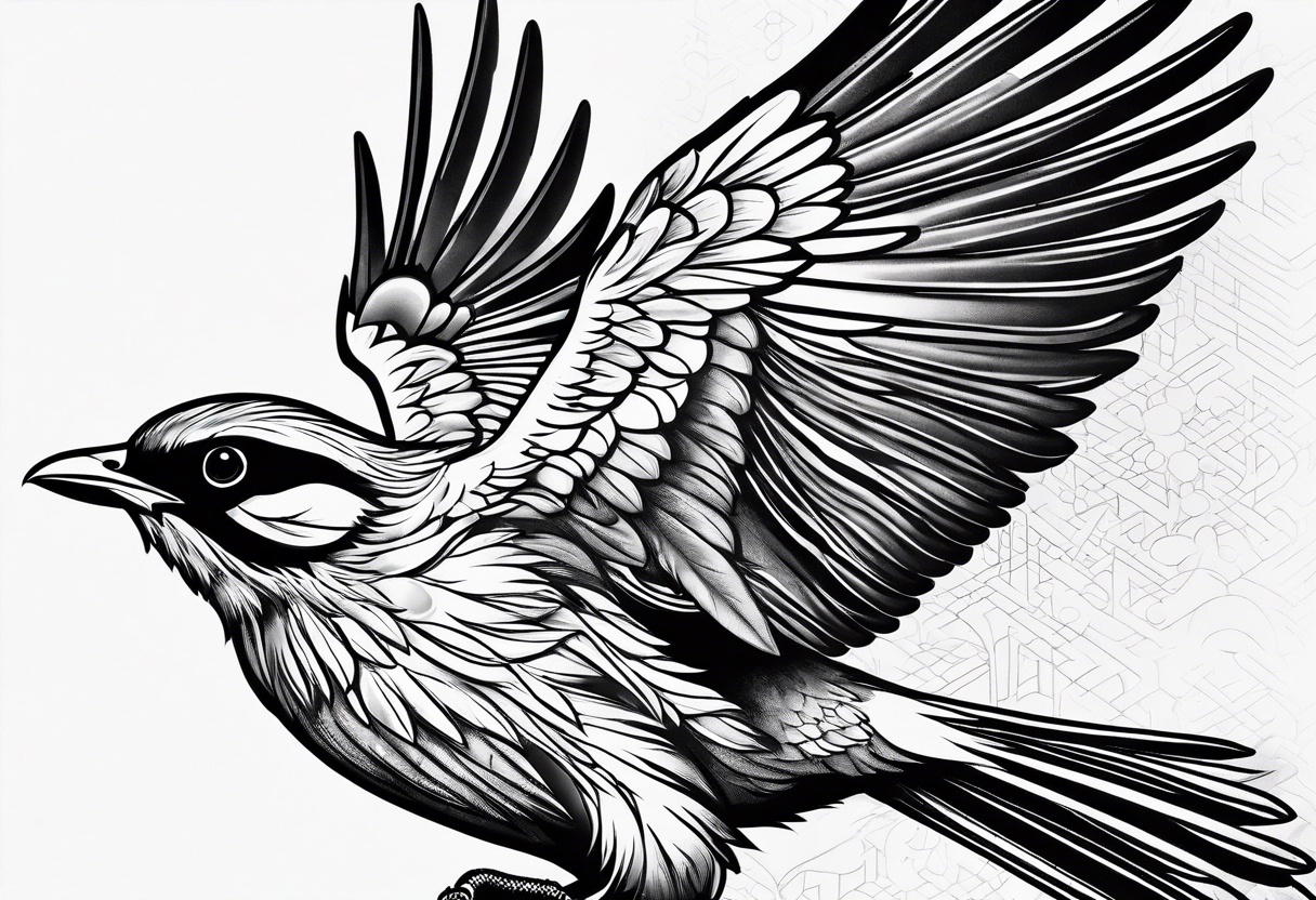 Free bird, penny tattoo idea