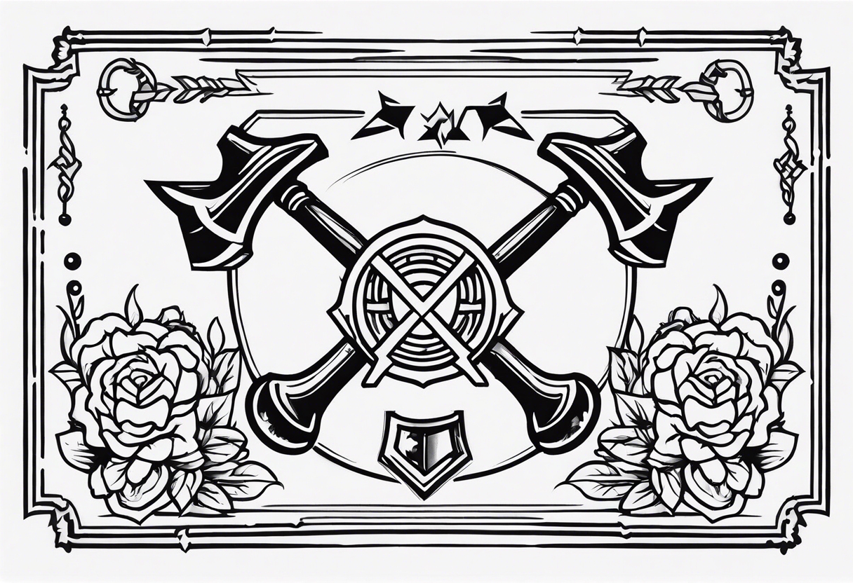 hammer discipline tattoo idea