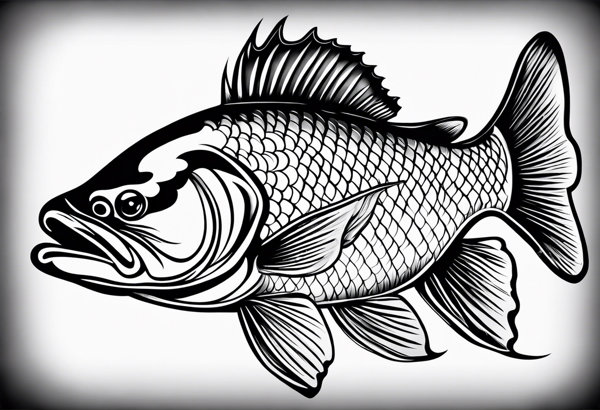 walleye tattoo idea