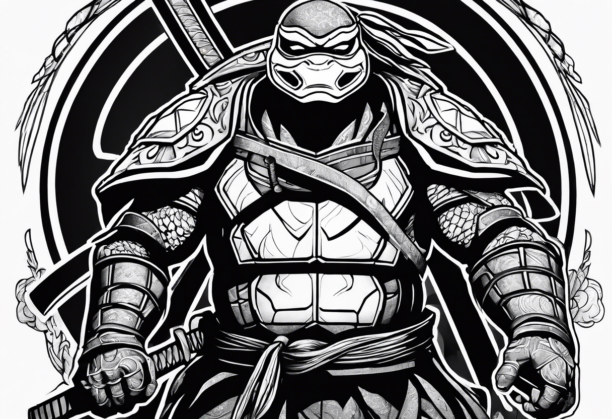 Tmnt ronin tattoo idea