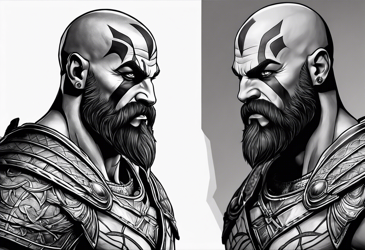 Kratos tattoo idea