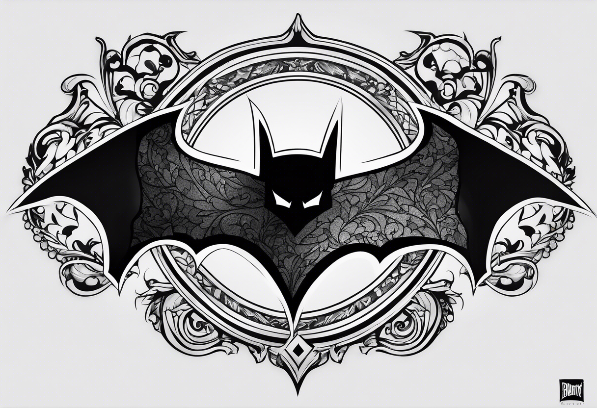 Batman Tattoo Design – Mecandon Designs