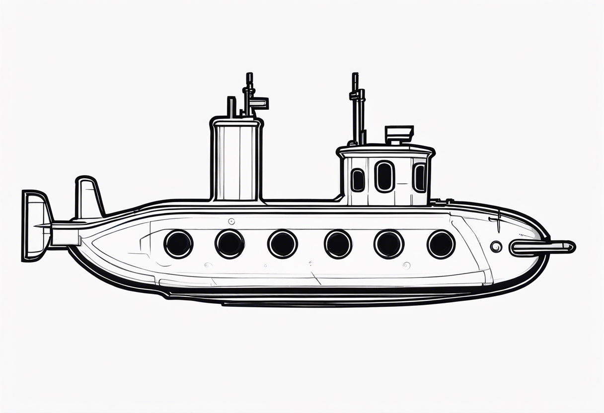 submarine tattoo idea