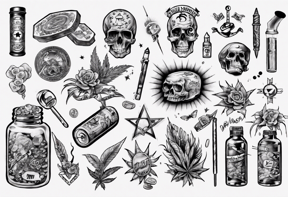 tattoo drawings of money - Clip Art Library