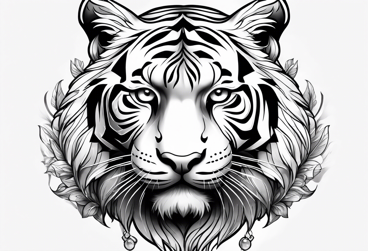 Tiger tattoo idea