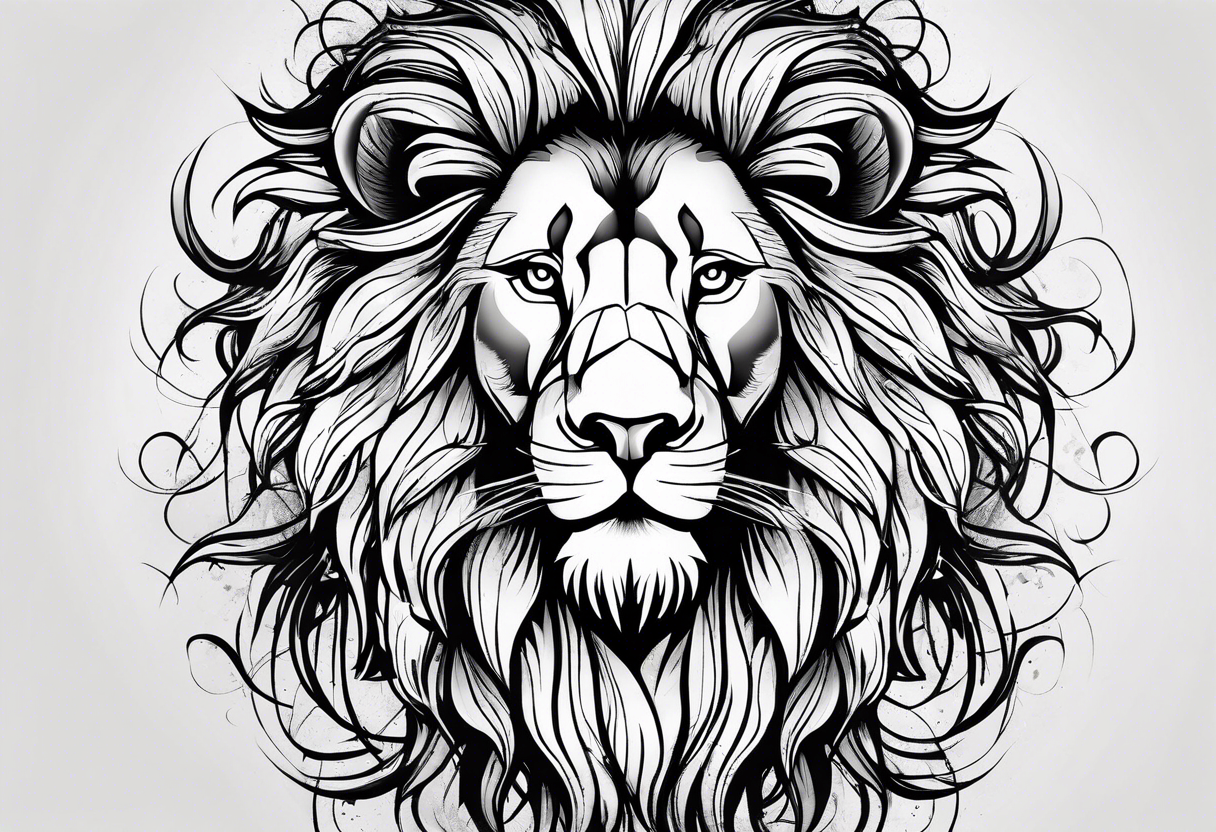 lion tattoo idea