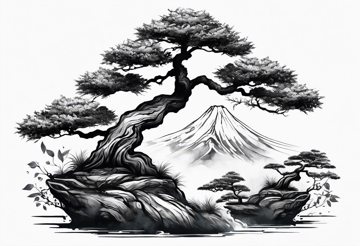 bonsai tattoo idea