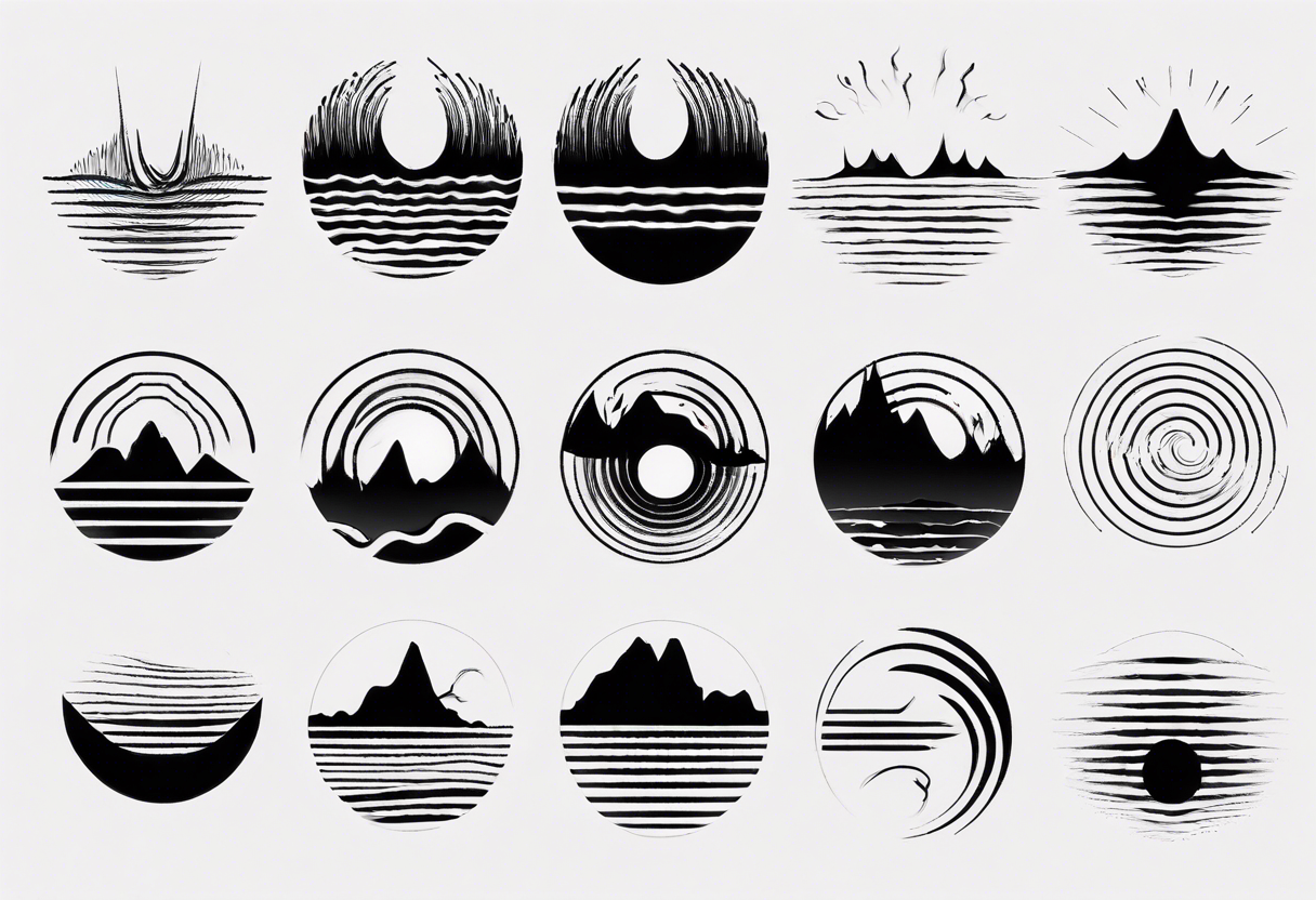 soundwaves tattoo idea