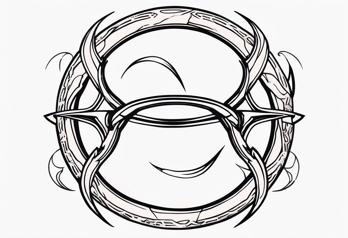 dead ouroboros tattoo idea