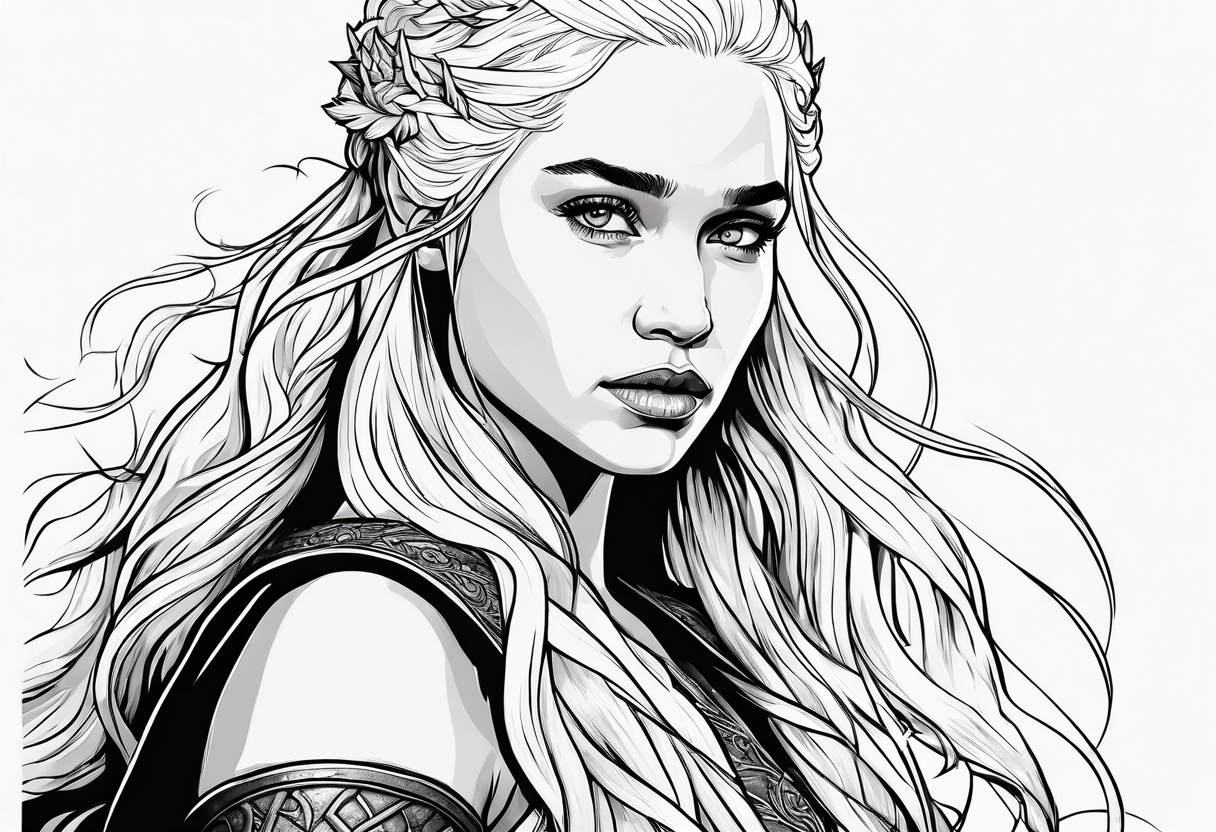 game of thrones daenerys o that the whole figure can be seen tattoo idea