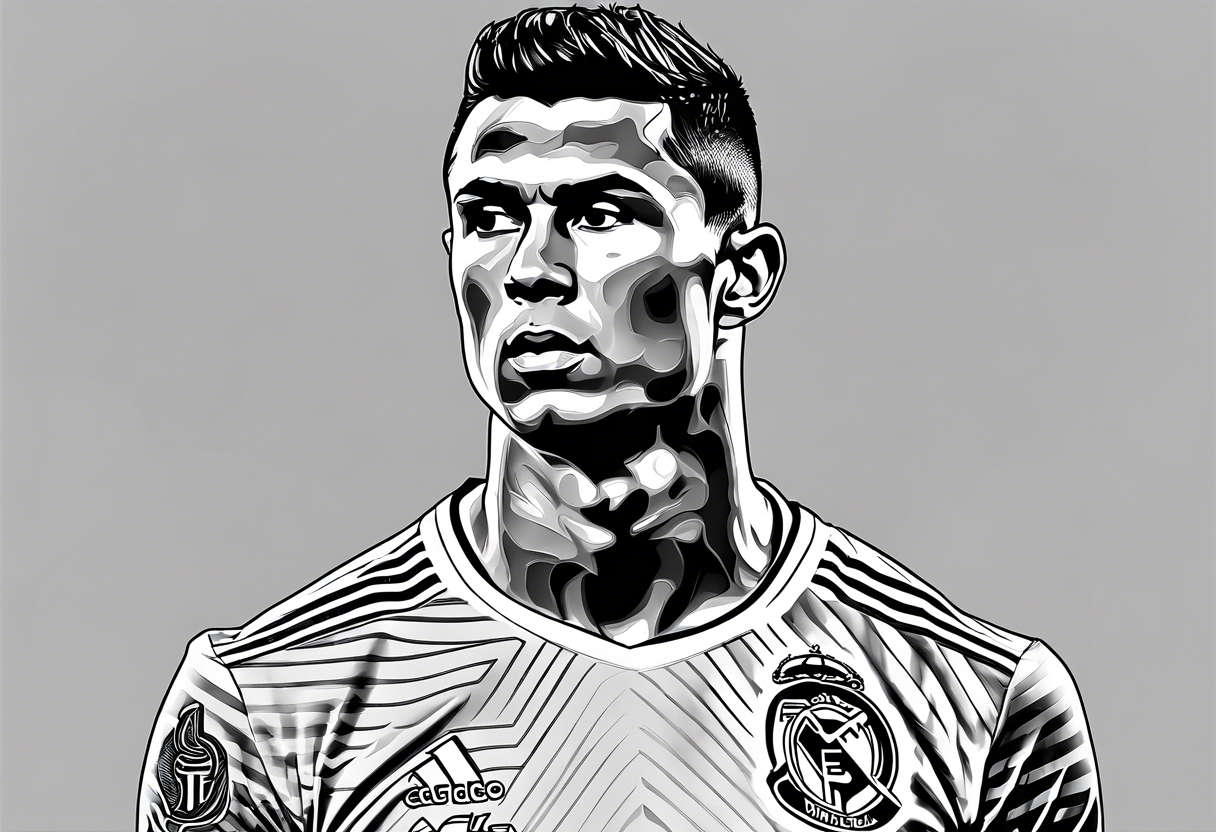 cristiano ronaldo tattoo idea