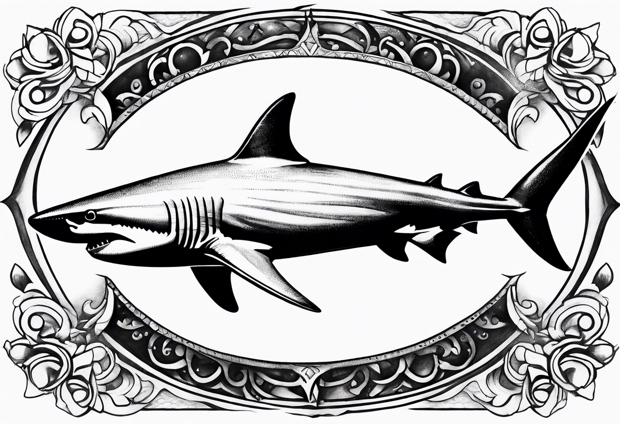 Shark tattoo idea