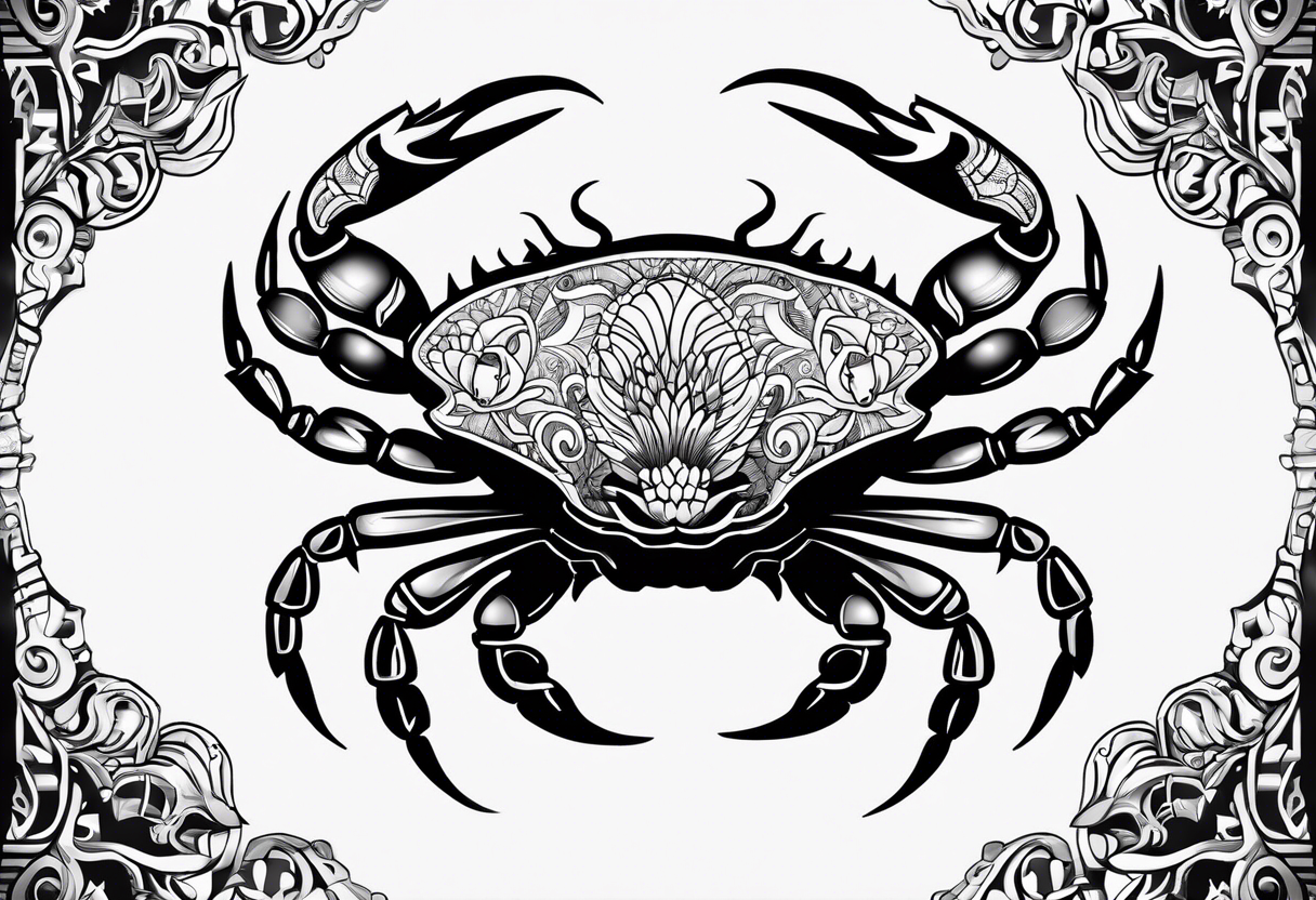 Cancer Crab tattoo idea