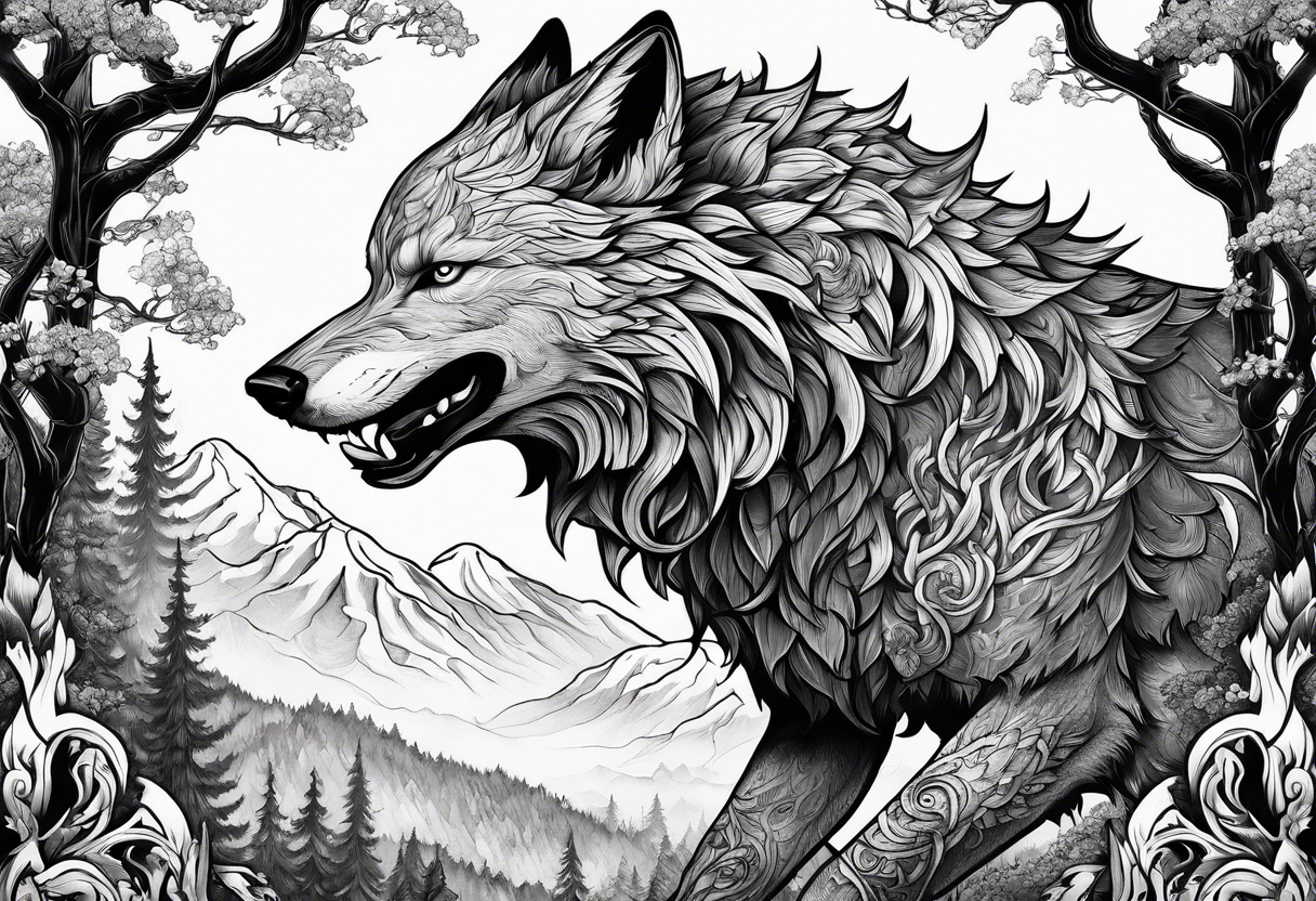 Fenrir
Wegweiser

Vor einem Nadelwald tattoo idea