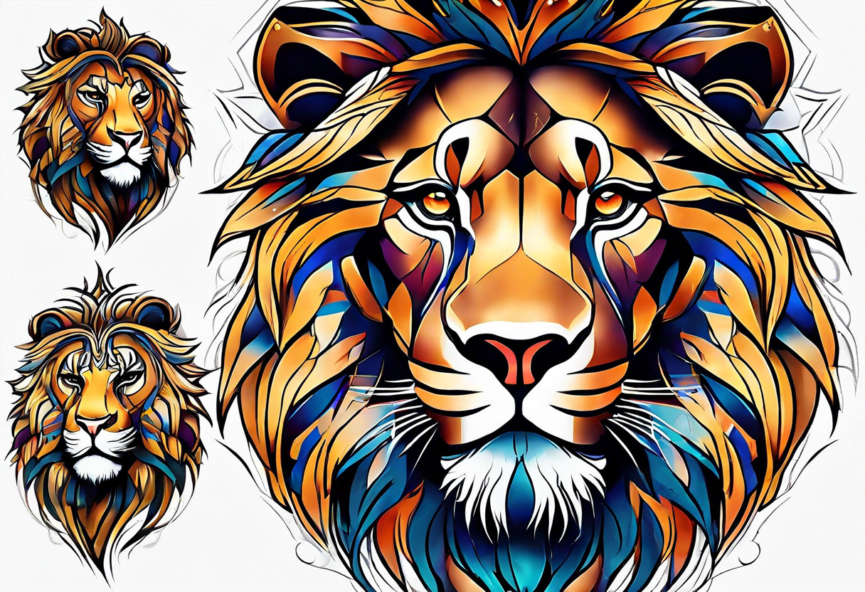 Strong Leo Tattoo Ideas Full of Romance + Drama - Tattoo Glee