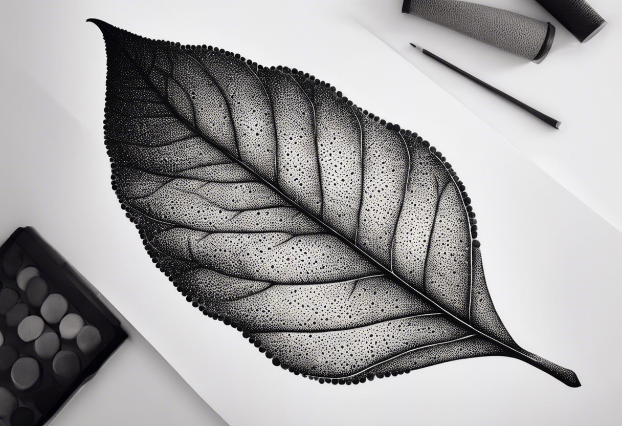 a leaf in the wind tattoo idea