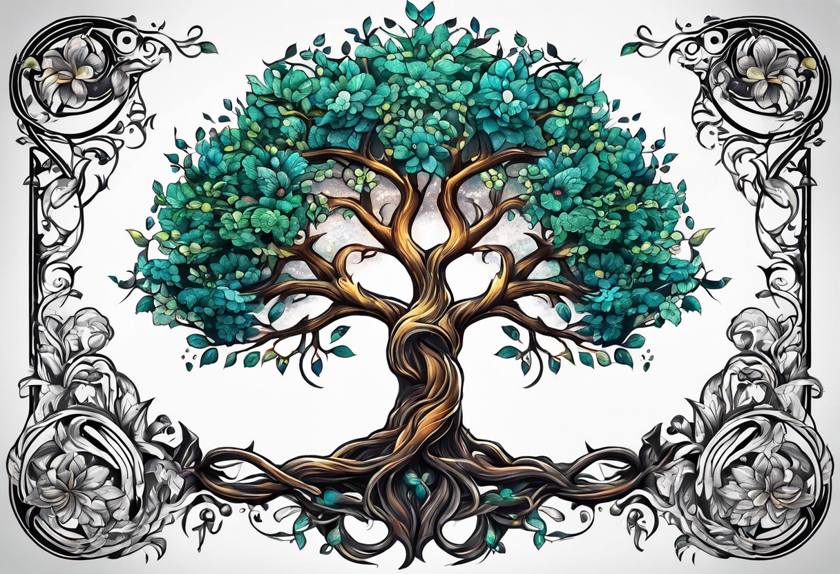 Tree of life tattoo idea