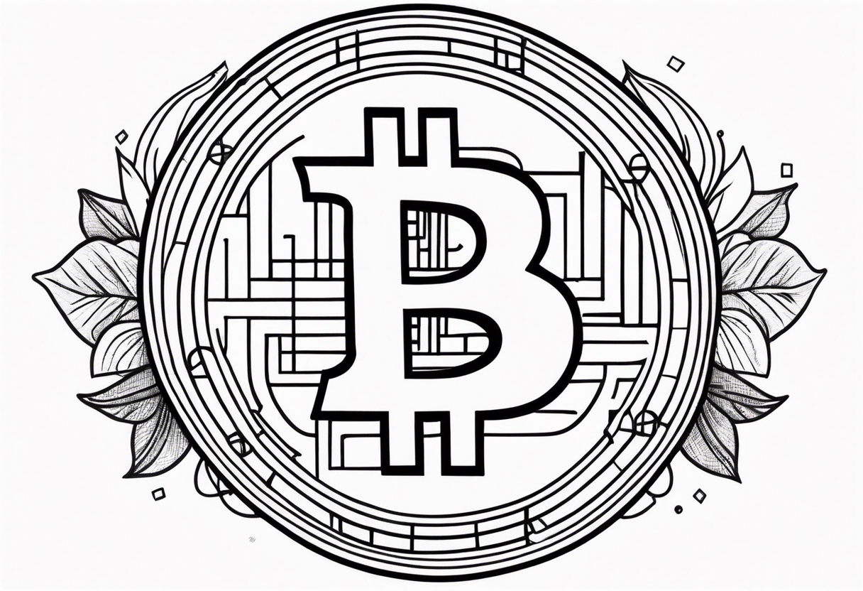 Bitcoin baby tattoo idea