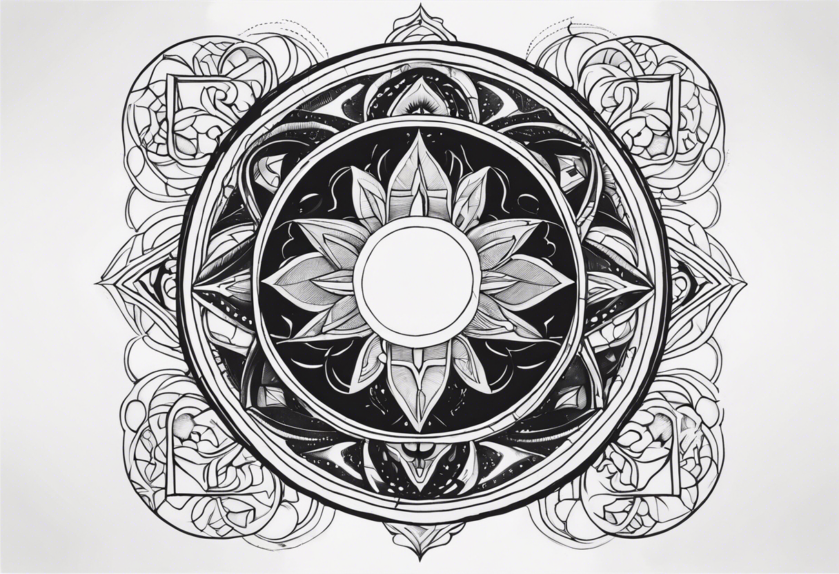 Portal to another world tattoo idea